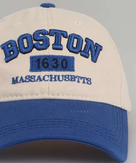 کلاه کپ کتان طرح Boston بوستون 6268