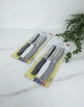 کارد دسته رنگی 6 عددی