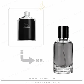 عطر ادکلن جگوار کلاسیک بلک (جگوار مشکی) اکسترا پرفیوم 30 میل اشدی Jaguar Classic Black 30ml Extra Parfum ASHDI