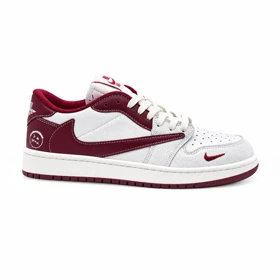 کفش و کتانی مردانه مدل نایک ترویس NIKE TRAVIS رنگ سفید قرمز کد 30430
