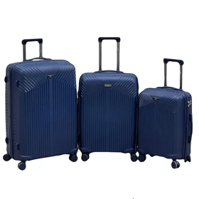 چمدان وارداتی اورست مدل EVEREST - EV40153 SERIES سری سه عددی (سرمه ای)