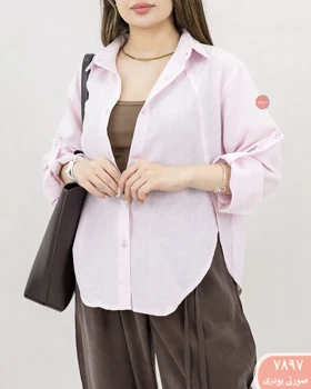 شومیز لینن ترنم 7897