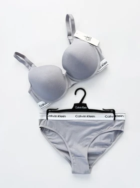 ست شورت اسلیپ و سوتین فنر دار کلوین کلاین Calvin Klein