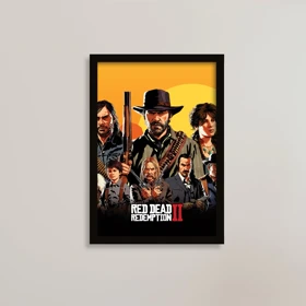 تابلو گیمینگ ردد Red Dead Redemption