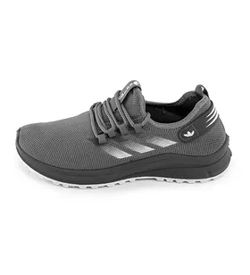 کفش اسپرت Adidas مردانه طوسی بندی