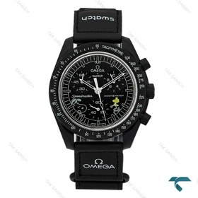 ساعت امگا سواچ ماموریت به ماه مشکی اسنوپی Omega-7641-U