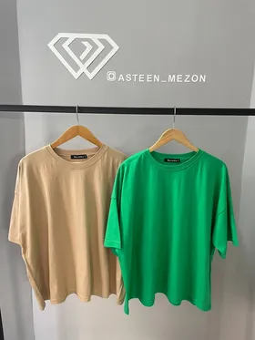 تیشرت قواره دار(bershka)