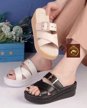 صندل دمپایی لژدار زنانه