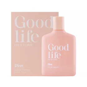 ادوپرفیوم زنانه پینک ویژوآل مدل Good Life حجم 100 میلی لیتر طرح مدرن