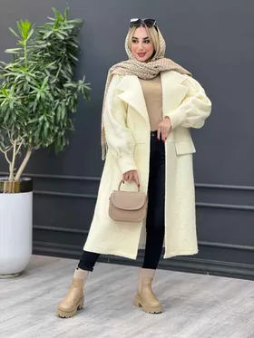 پالتو بوکله یقه انگلیسی