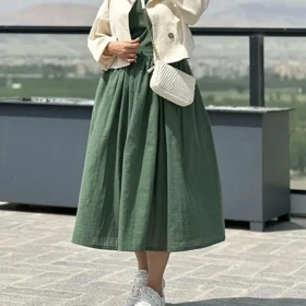کت و سارافون زنانه مدل آیسان