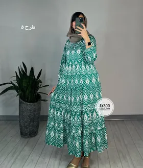 پیراهن طرحدار مزونی46