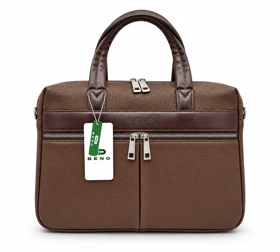 کیف دانشجویی BENO کد 4768 (شکلاتی)