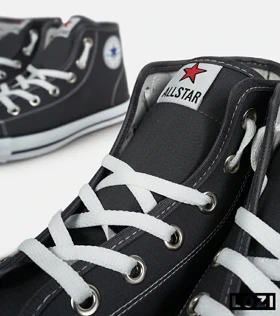 کفش کتانی ساق‌دار مردانه و زنانه طوسی All STAR مدل 7087