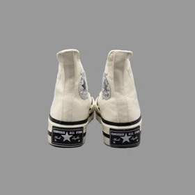 کانورس 1970s پلاس شیری ساق‌دار Converse 1970s Plus Beige White Hightop