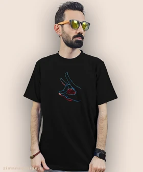 تیشرت مردانه و زنانه طرح جوجوتسو کایزن کد 957