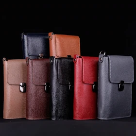 کیف دوشی و دستی چرم یلسان مدل کارن کد 012-GF