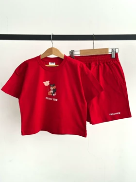 ست تیشرت شلوارک Mickey bear