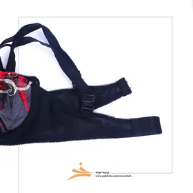 ست جذاب مشکی ترکیبی فنردار انوشه