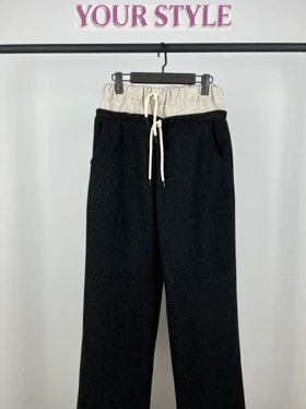 شلوار فوتر دوکمر 7701