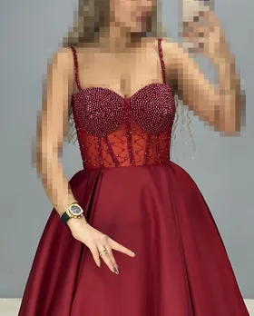 پیراهن ماکسی تافته
