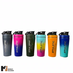 شیکر استیل ATHLETIC پره پلاستیکی کد 7501