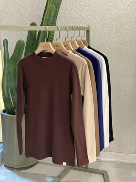 بلوز یقه ایستاده - کد 878