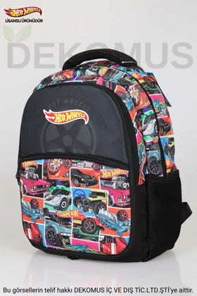 کیف مدرسه بچگانه hot-wheels hot-wheels