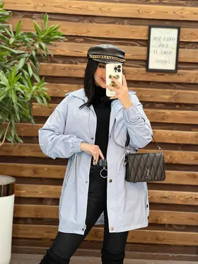 کاپشن جلو ژیله بغل سه دکمه