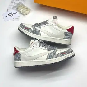 کفش نایک ایر جردن وان لو تراویس اسکات دیور Nike Air Jordan 1 Low Travis Scott x Dior