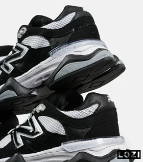 کفش کتانی مردانه و زنانه سفید مشکی NEW BALANCE 9060