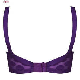 سوتین زنانه پانیذ مدل بدون فنر بنفش کد 66353