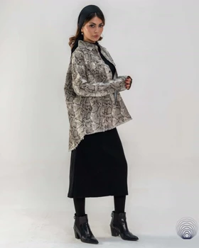 کت پوست ماری زنانه زارا