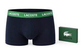 شورت نیم پا مردانه لاگوست (Lacoste) سرمه ای - سری اسپرت