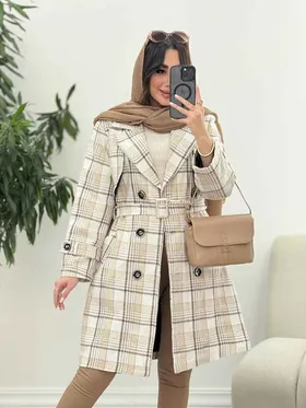 پالتو ژیله دار شش دکمه