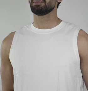 رکابی ورزشی مردانه مدل 1379 سفید