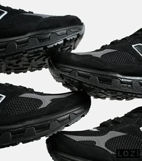 کفش کتانی بزرگ پا مشکی طوسی NEW BALANCE 993