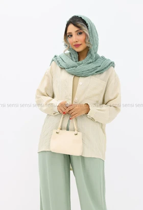 شومیز راه راه ابریشم
