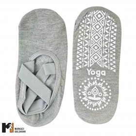 جوراب پیلاتس ضد لغزش کد 104