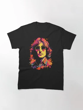 تیشرت گروه موسیقی beatles بیتلز john lennon کد 183582