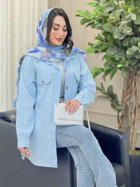 مانتو بغل سه دکمه چکاوک