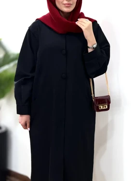 مانتو بلند مغزی دوزی آیسو حور