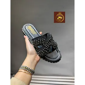 صندل دمپایی نگینی زنانه F 42