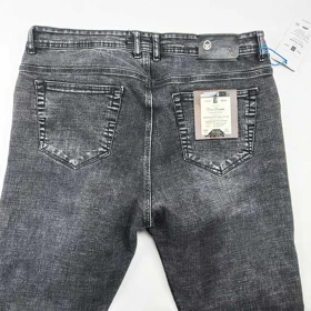 شلوار جین زغالی بزرگ مردانه DENIM