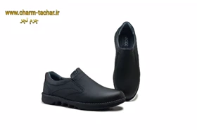 کفش مردانه بدون بند چرم طبیعی si185