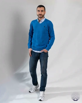 پلیور یقه هفت مردانه U.S.Polo Assn – فیت راحت و کلاسیک آمریکایی