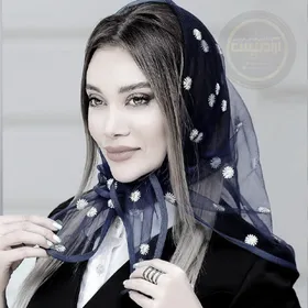 مینی اسکارف دانتل بابونه رنگی