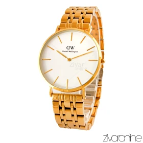 ساعت دنیل ولینگتون مردانه طلایی صفحه سفید 105289