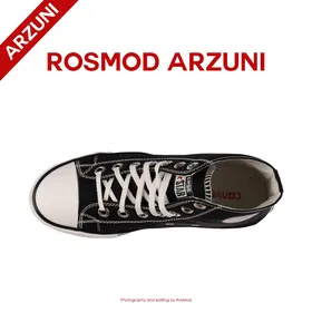 کتانی کانورس آل استار ساق‌دار مشکی سفید - Converse All Star High Black/White