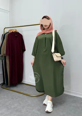 پیراهن مانتویی صدف